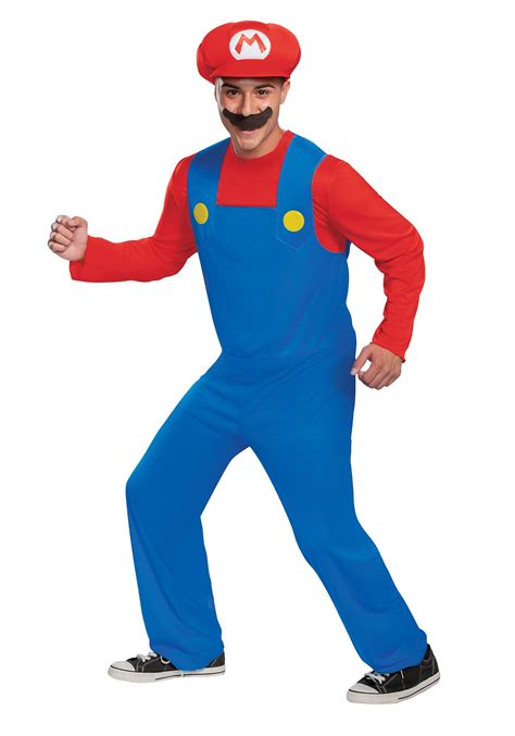 mario bros costumes for adults